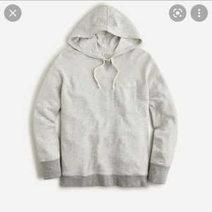 NWOT J Crew Vintage Cotton Terry Relaxed Hoodie